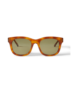 Veronica Beard Jane Square-Frame Sunglasses Honey