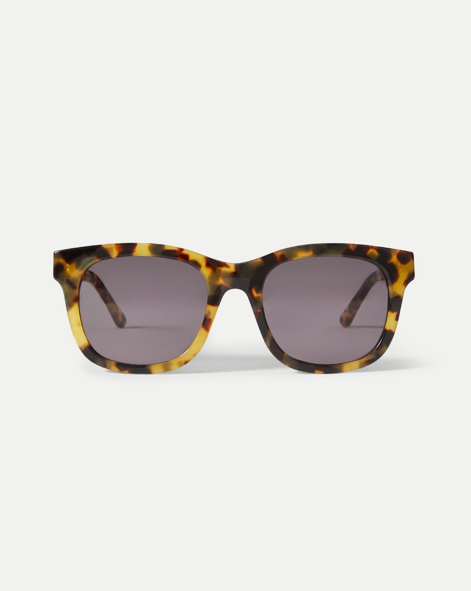 Veronica Beard Jane Square-Frame Sunglasses - Tortoise