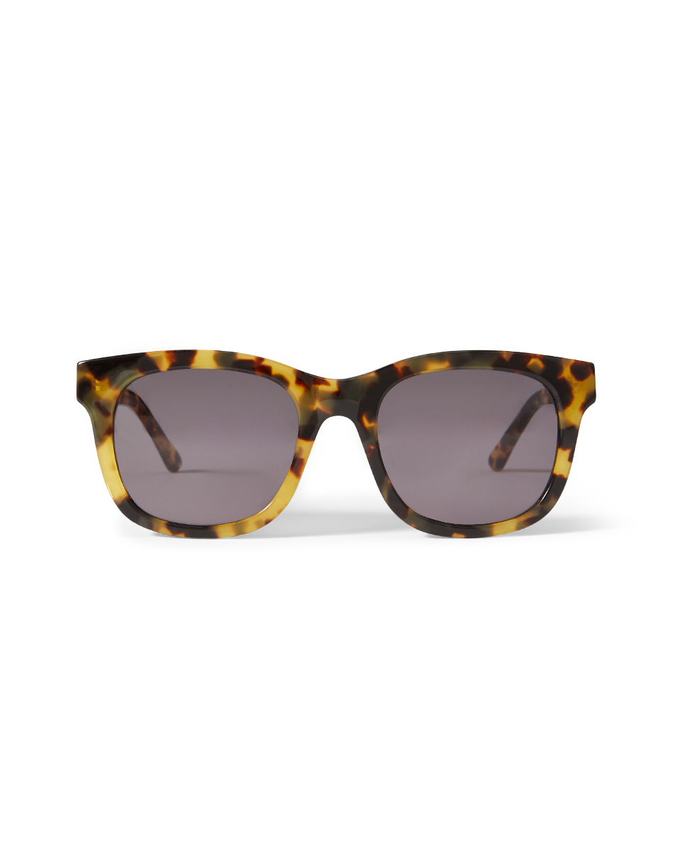 Veronica Beard Jane Square-Frame Sunglasses Tortoise