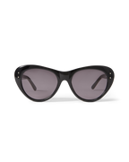 Veronica Beard Edie Cat-Eye Sunglasses Black