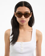 Veronica Beard Edie Cat-Eye Sunglasses