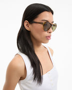 Veronica Beard Edie Cat-Eye Sunglasses