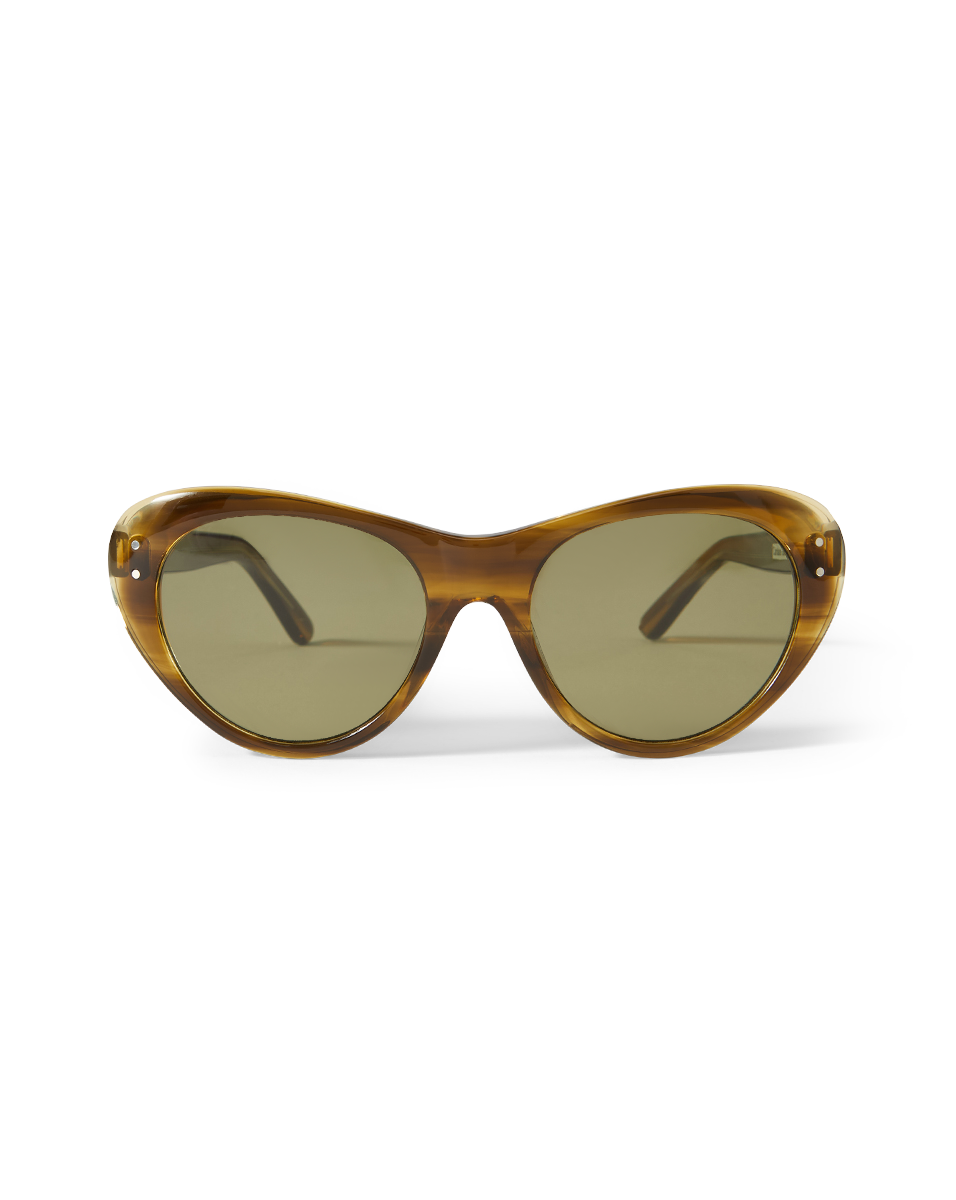 Veronica Beard Edie Cat-Eye Sunglasses Tortoise