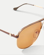 Veronica Beard Farrah Aviator Sunglasses