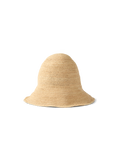 Veronica Beard Teagan Raffia Straw Bucket Hat - Natural