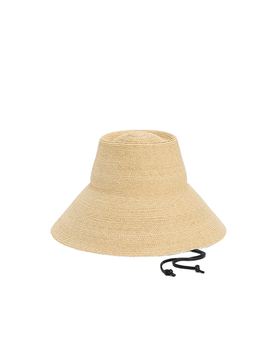 Veronica Beard Suni Raffia Bucket Hat - Natural