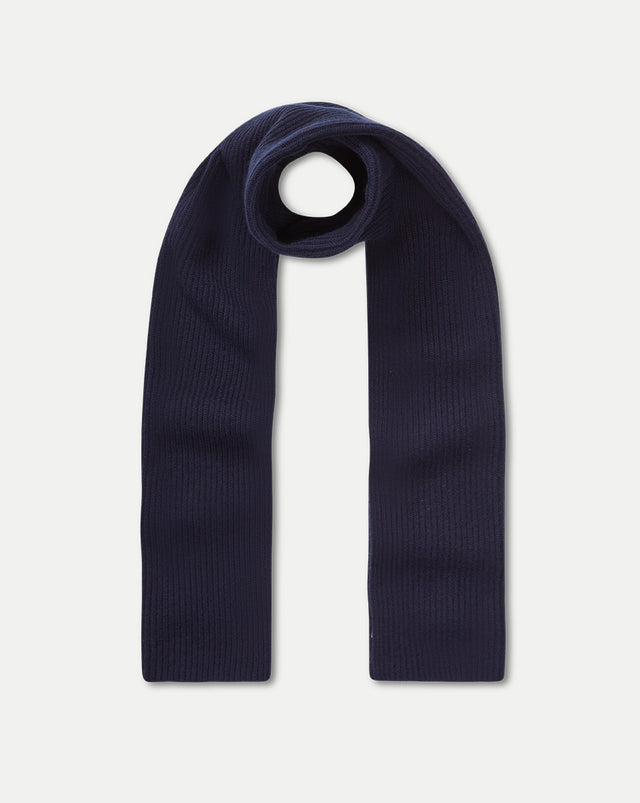 Cashmere Ribbed Scarf