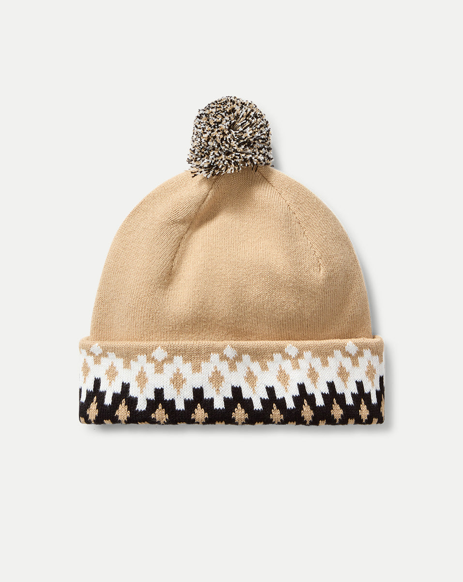 Fairbanks Knit Beanie in Khaki | Veronica Beard