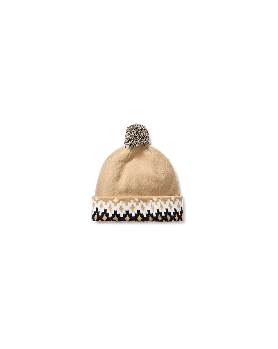 Veronica Beard Fairbanks Knit Beanie Khaki