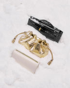 Veronica Beard Small Metallic Veronica Beard Stash Bag