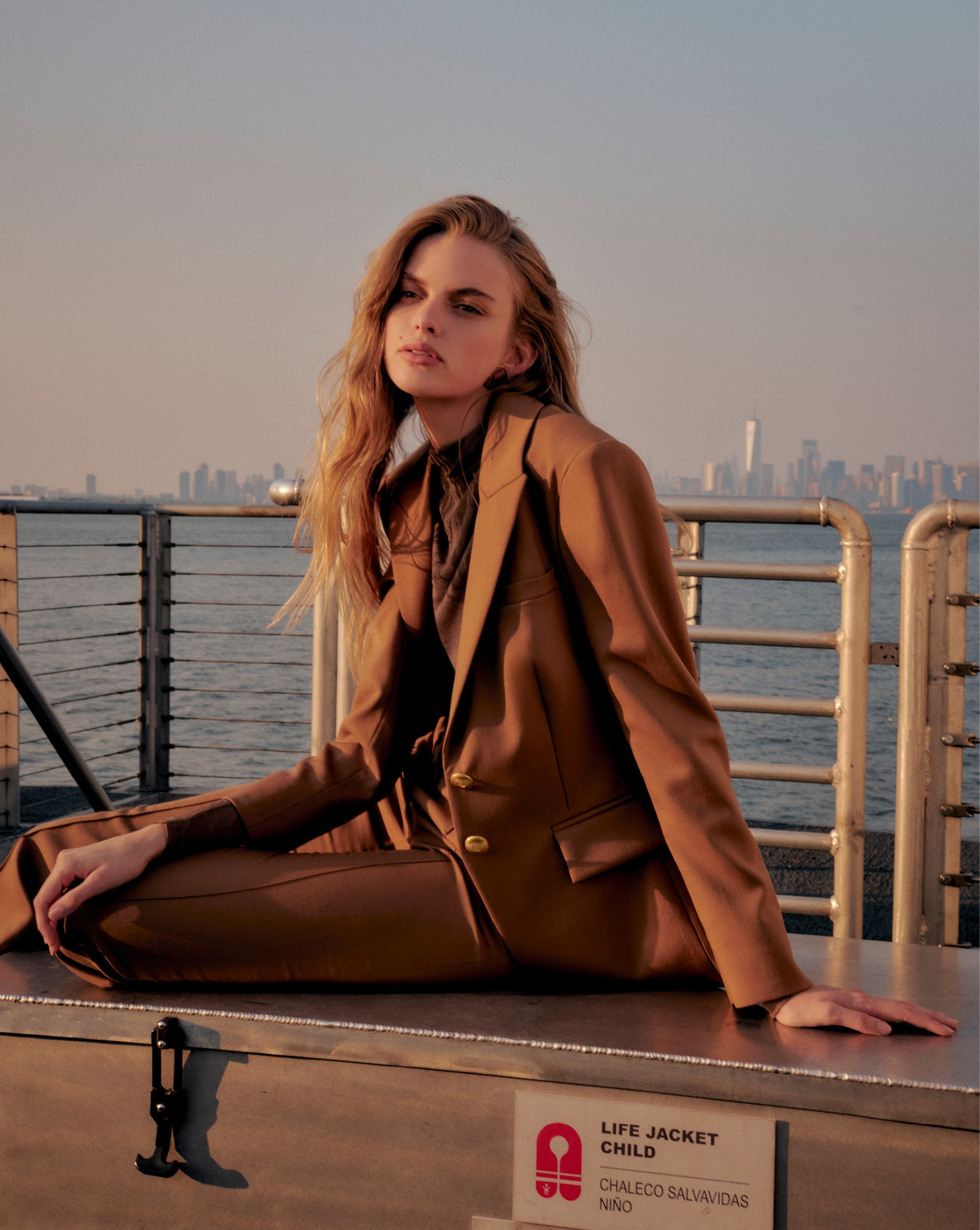 Veronica Beard Izara Wool Dickey Jacket - Dark Acorn