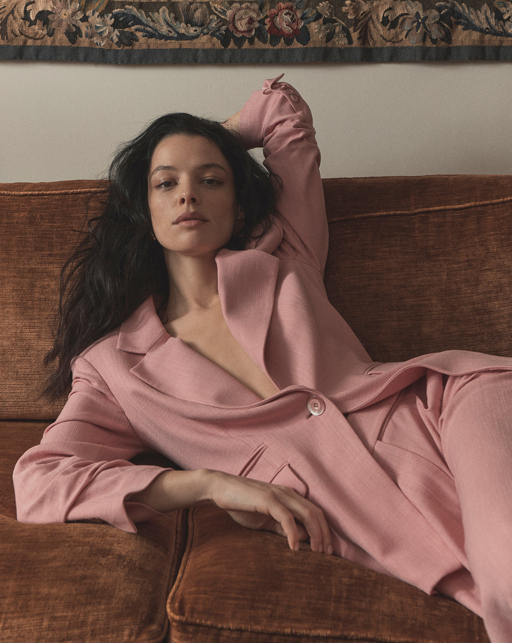 Veronica Beard Battista Dickey Jacket - Petal