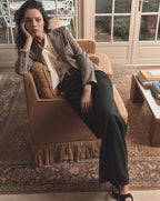 Veronica Beard Hosanna Plaid Dickey Jacket - Malt Multi