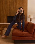Veronica Beard Patty Cropped Denim Jacket