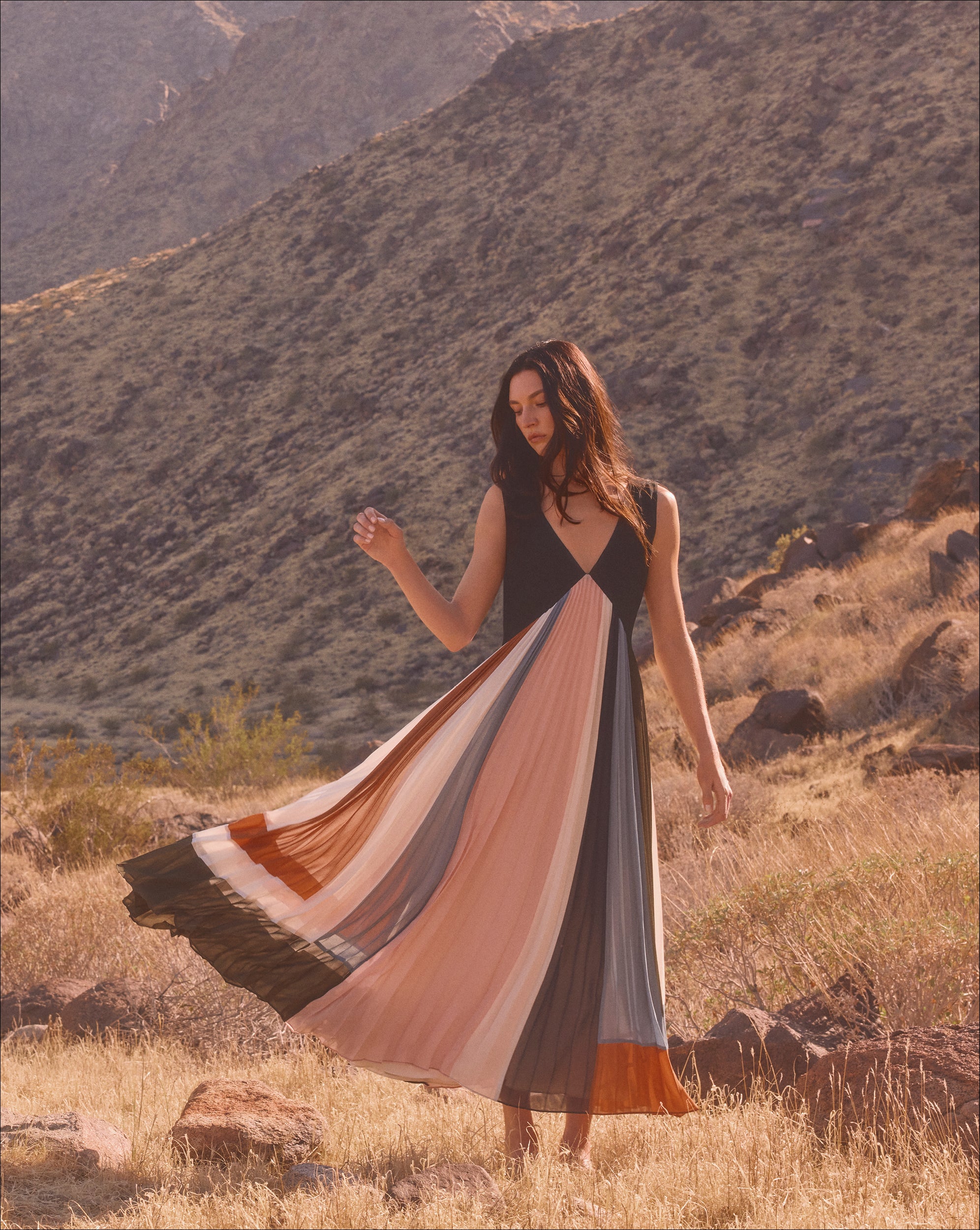 Nelly Don Dresses For Sale Nelly Pleated Maxi Dress In Dove Multi