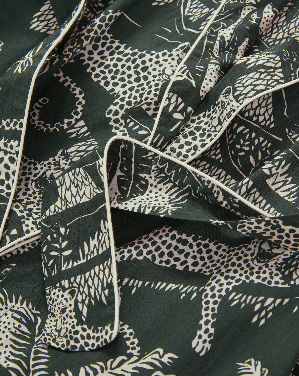 Veronica Beard Cotton Robe - Hunter Green