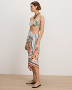 Veronica Beard Printed bikini and matching sarong