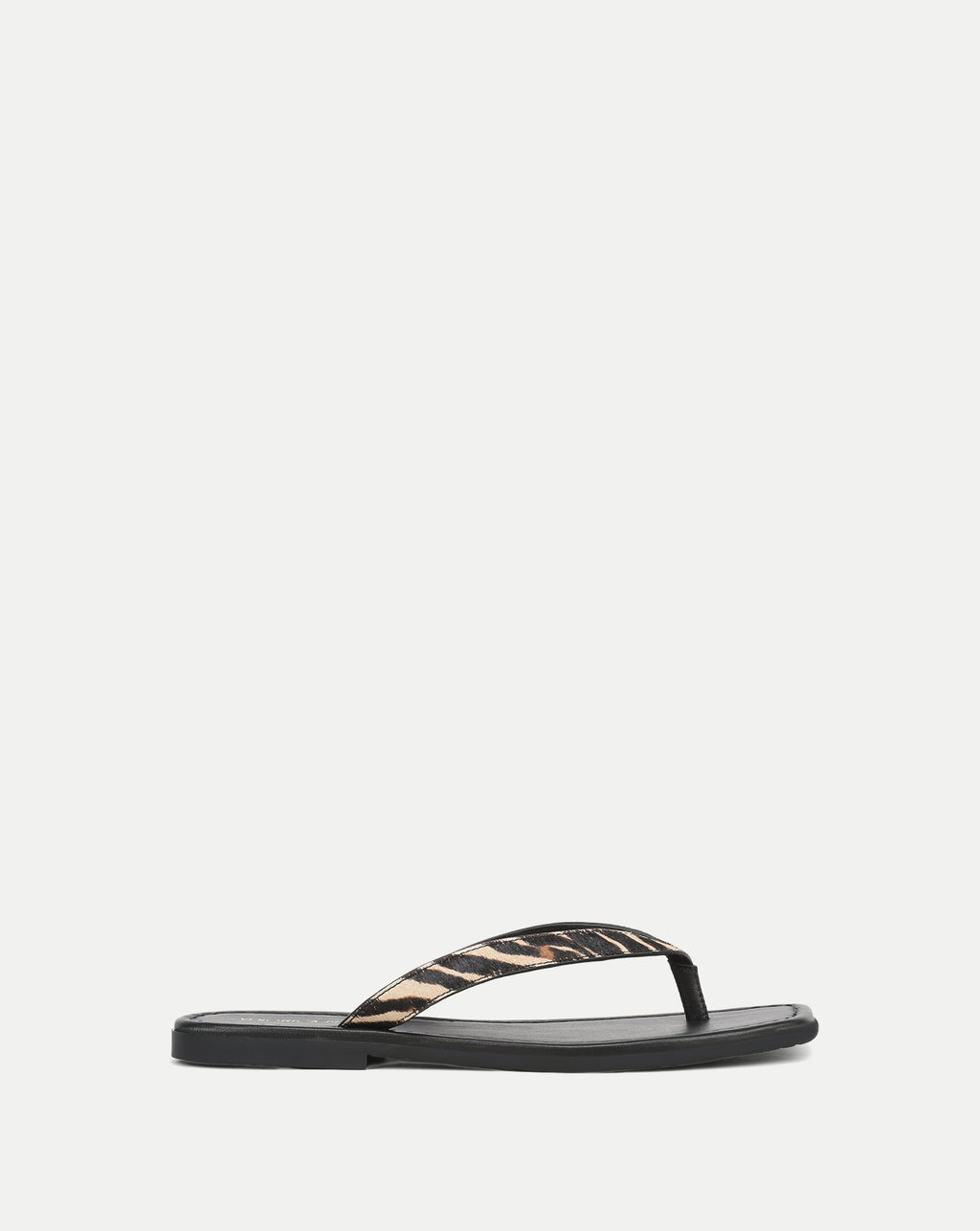 Veronica Beard Clea Calf Hair Flip-Flop Sandal - Ziger