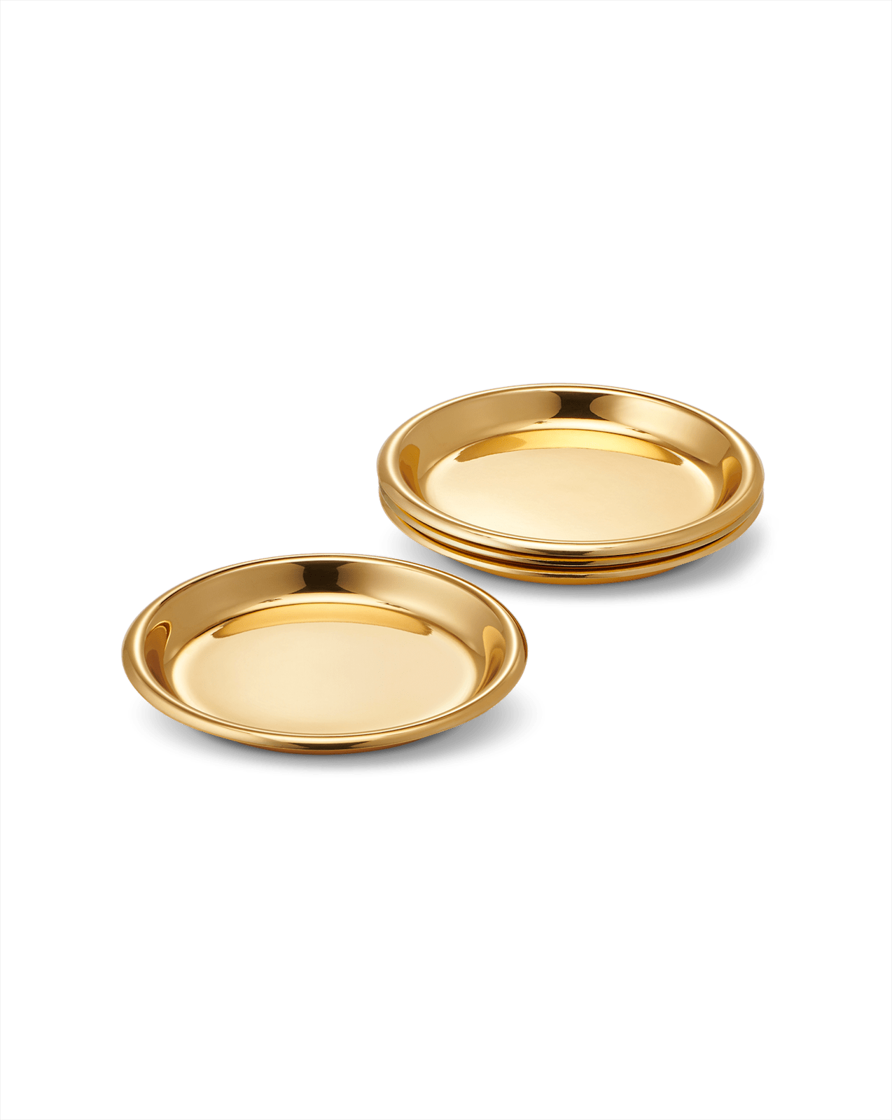 Veronica Beard Marzia Gold Coaster Set Gold