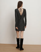 Veronica Beard Pascal Embellished Mini Dress - Black