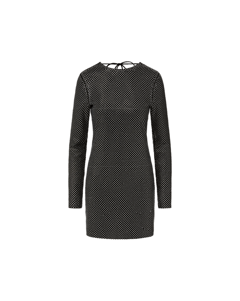 Lauper Knit Mini Dress in Dark Hunter Green Multi | Veronica Beard Lauper Knit Mini Dress in Dark Hunter Green Multi | Veronica Beard