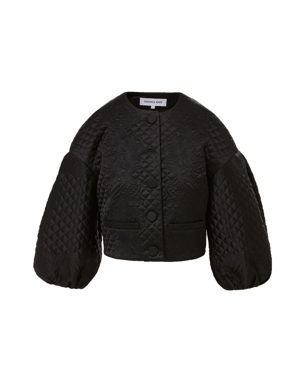 Veronica Beard Drake Quilted Jacket - Black
