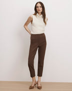 Veronica Beard Rashida Woven Slingback Heel - Chestnut