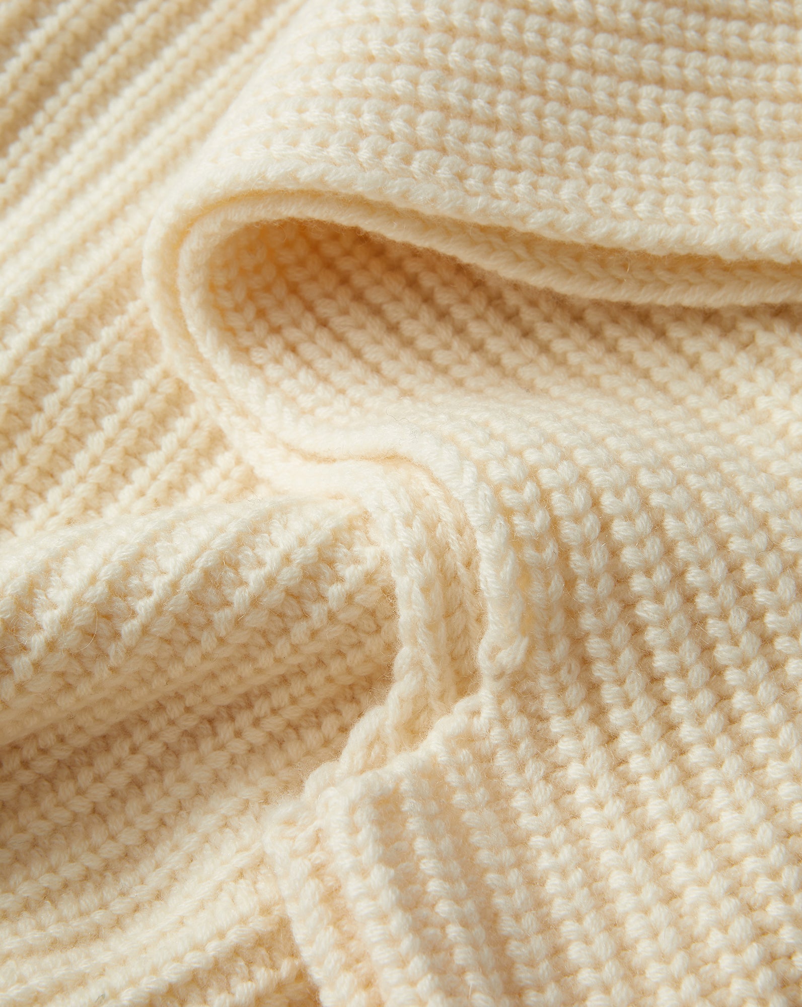 Wool-Cashmere Snood in Ivory | Veronica Beard