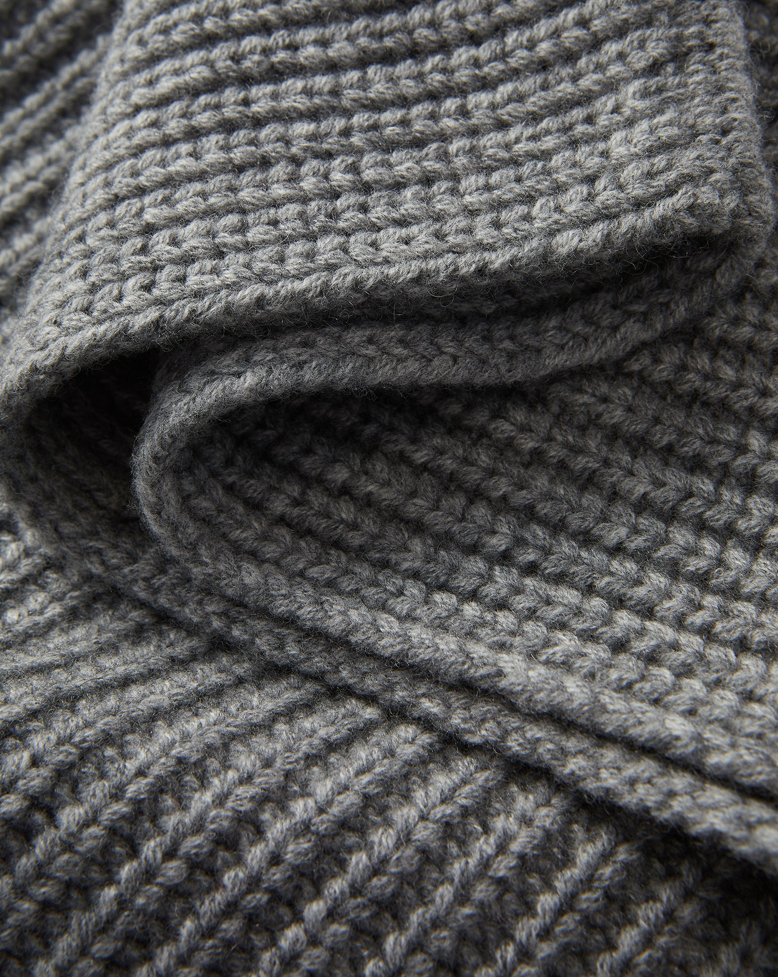 Wool-Cashmere Snood in Medium Heather Grey | Veronica Beard