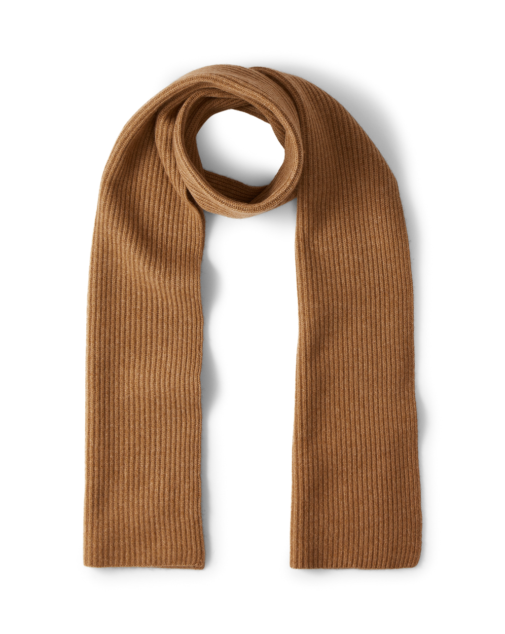 Veronica Beard Wool-Cashmere Scarf Dark Acorn