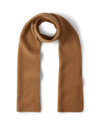 Veronica Beard Wool-Cashmere Scarf Dark Acorn