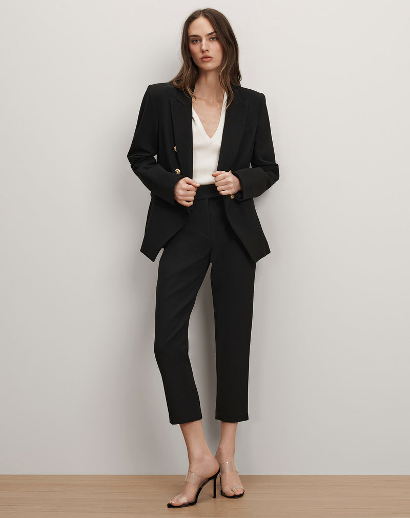 Veronica Beard Miller Dickey Jacket - Black/Gold