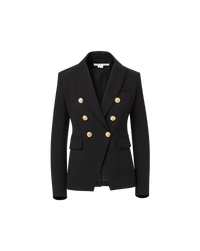 Veronica Beard Miller Dickey Jacket - Black/Gold
