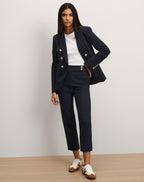 Veronica Beard Miller Dickey Jacket - Navy/Gold