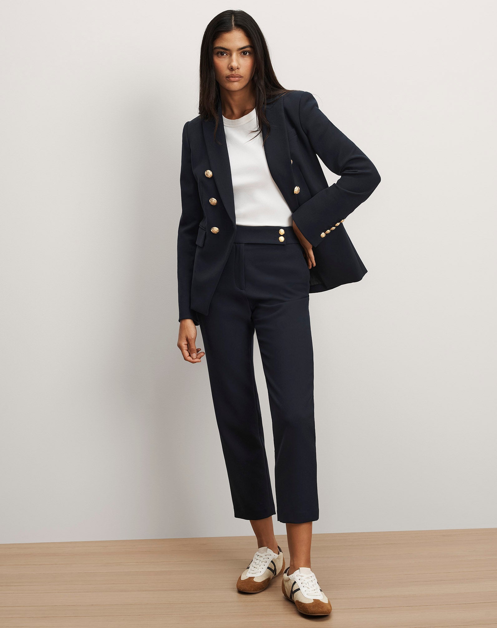 Renzo Slim-Leg Pant | Veronica Beard