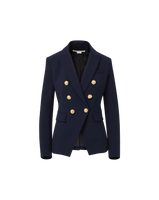 Veronica Beard Miller Dickey Jacket - Navy/Gold