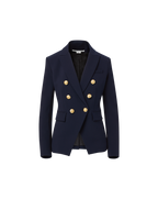 Veronica Beard Miller Dickey Jacket - Navy/Gold