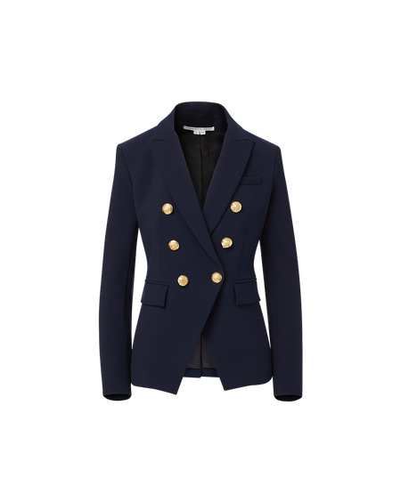 Veronica Beard Miller Dickey Jacket - Navy/Gold