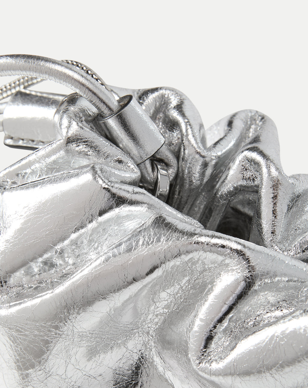 Veronica Beard Small Metallic Veronica Beard Stash Bag