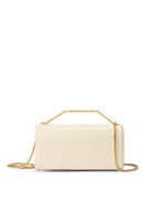 Veronica Beard Barre Clutch Ecru