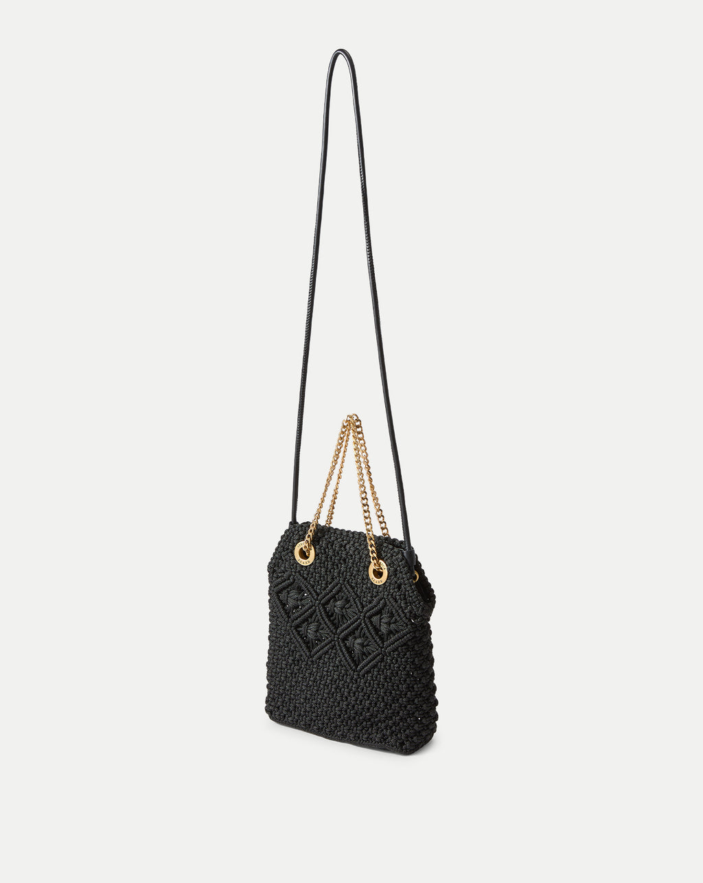 Veronica Beard Small Veronica Beard Macramé Slouch Bag