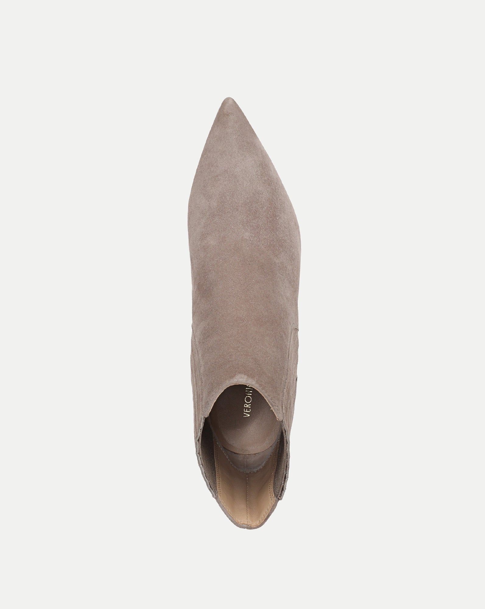 Veronica Beard Lisa Mid-Heel Ankle Boot - Bark
