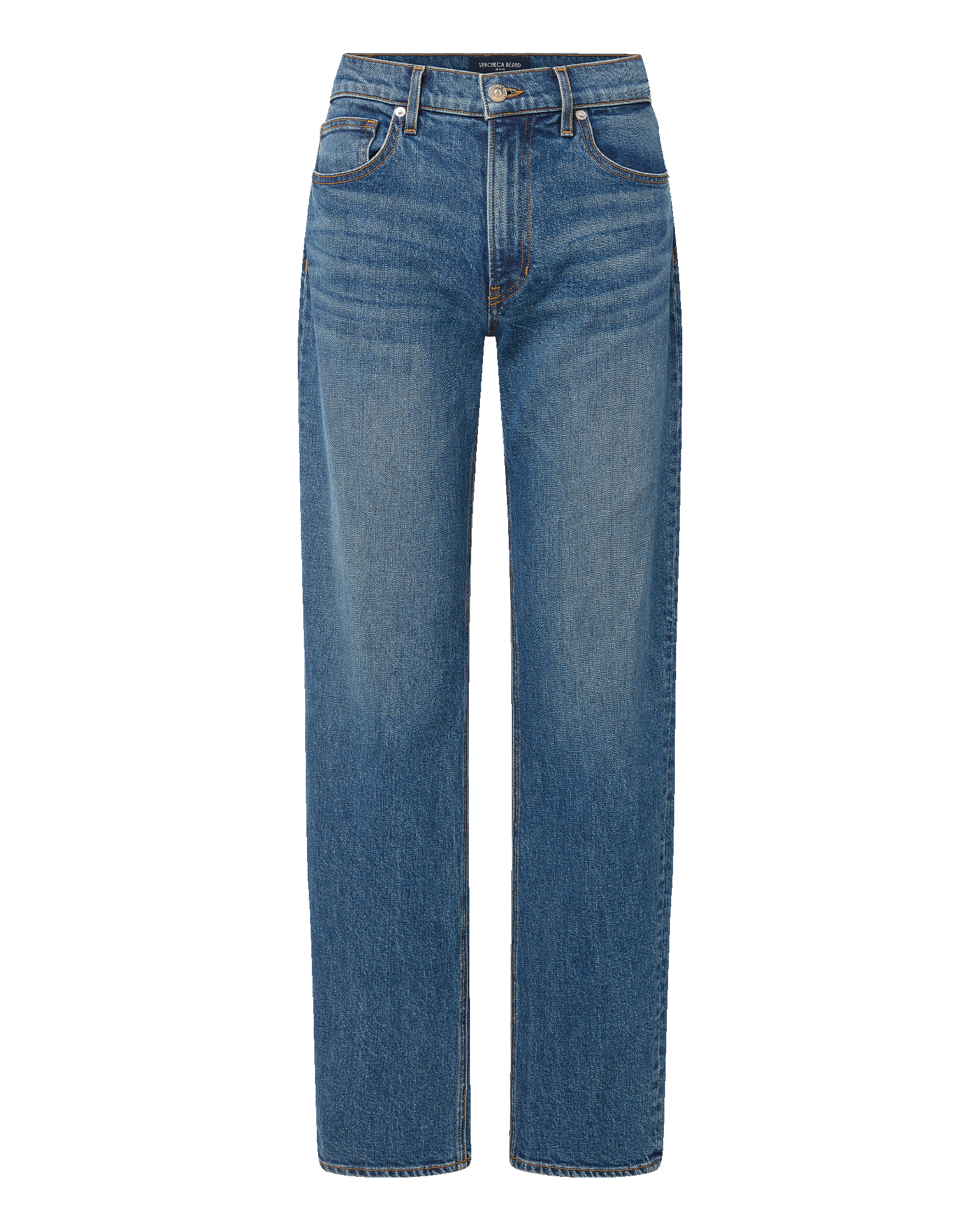 Veronica Beard Harley Arc-Leg Jean - Rebel Blue
