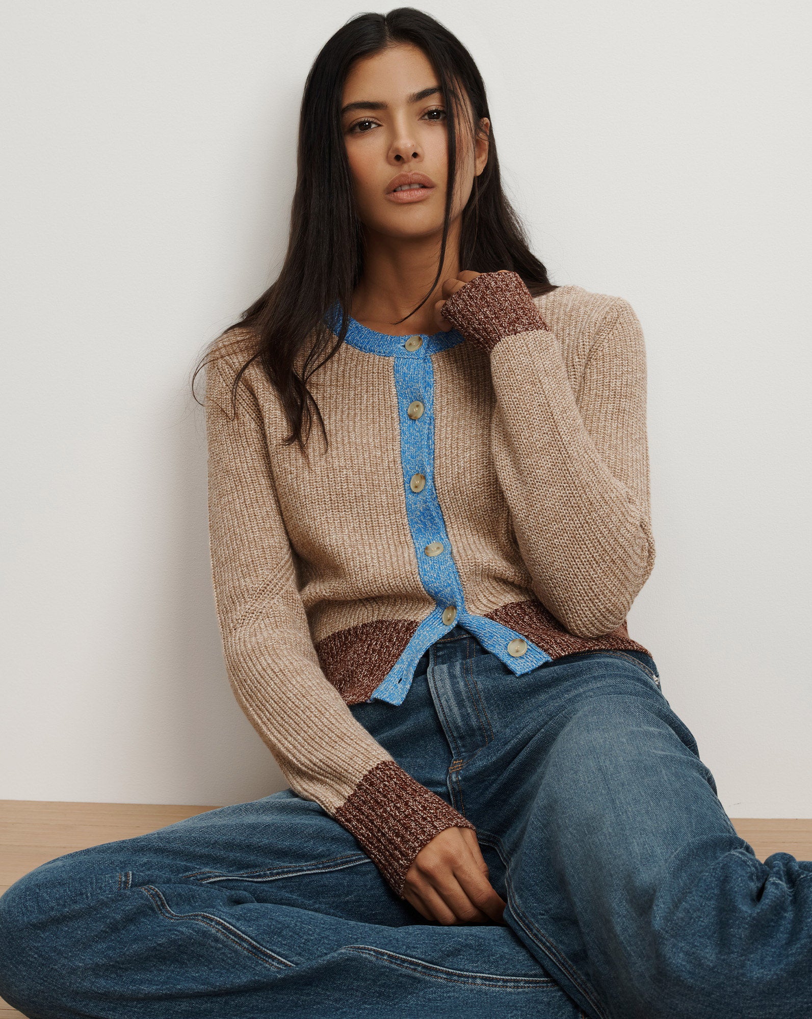 Ibra Merino Wool-Blend Cardigan