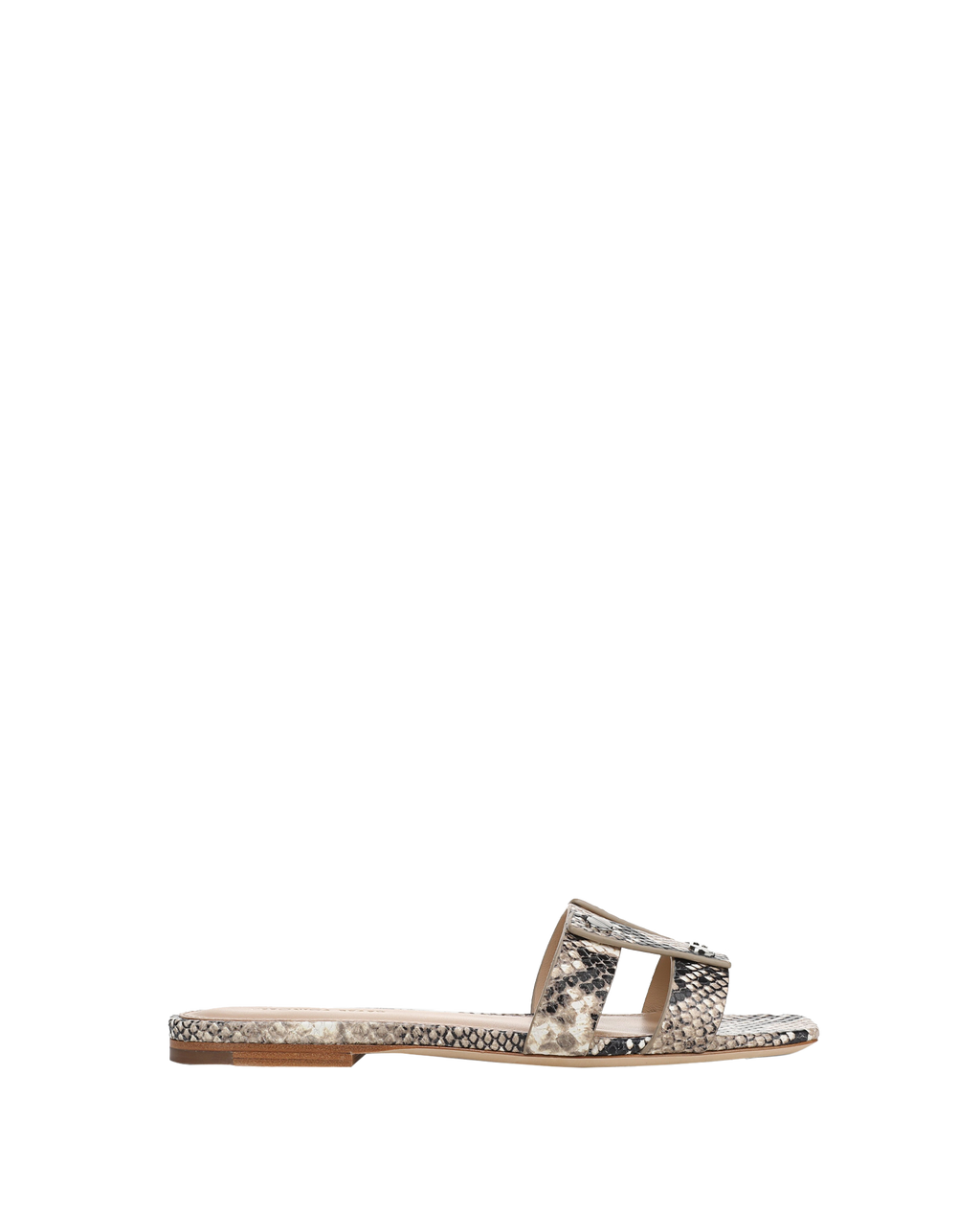 Veronica Beard Via Slide Sandal - Ecru Multi