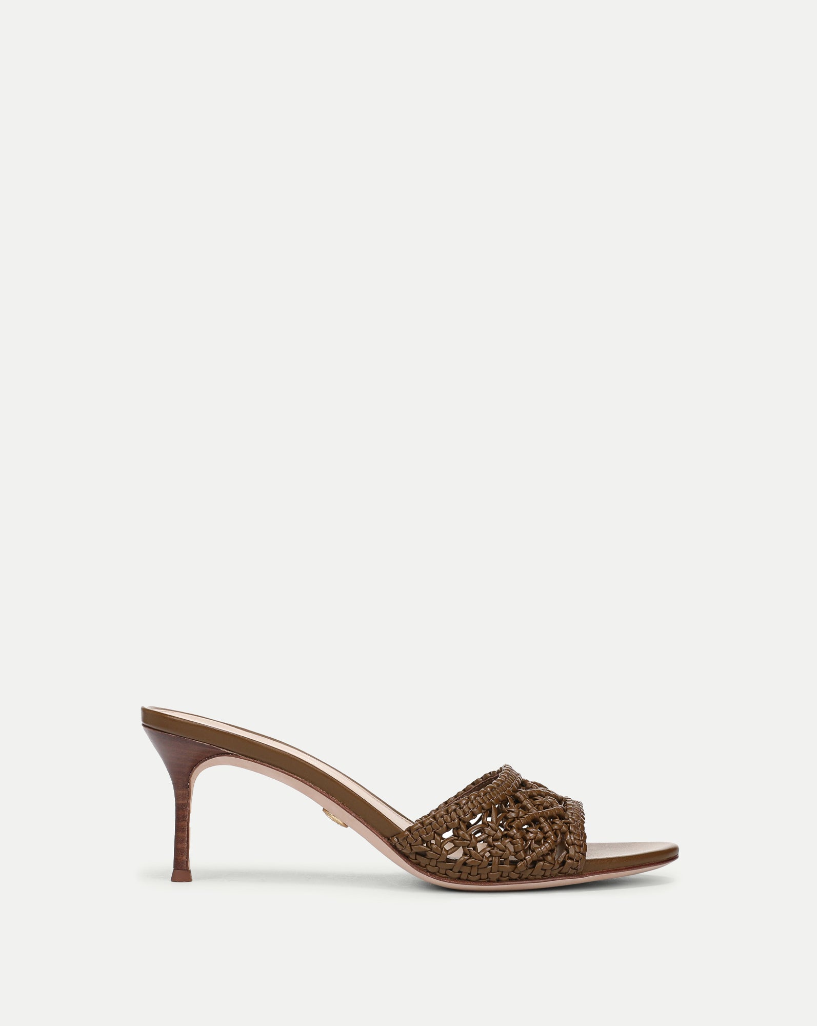 Tia Macrame Sandal in Chestnut Brown | Veronica Beard