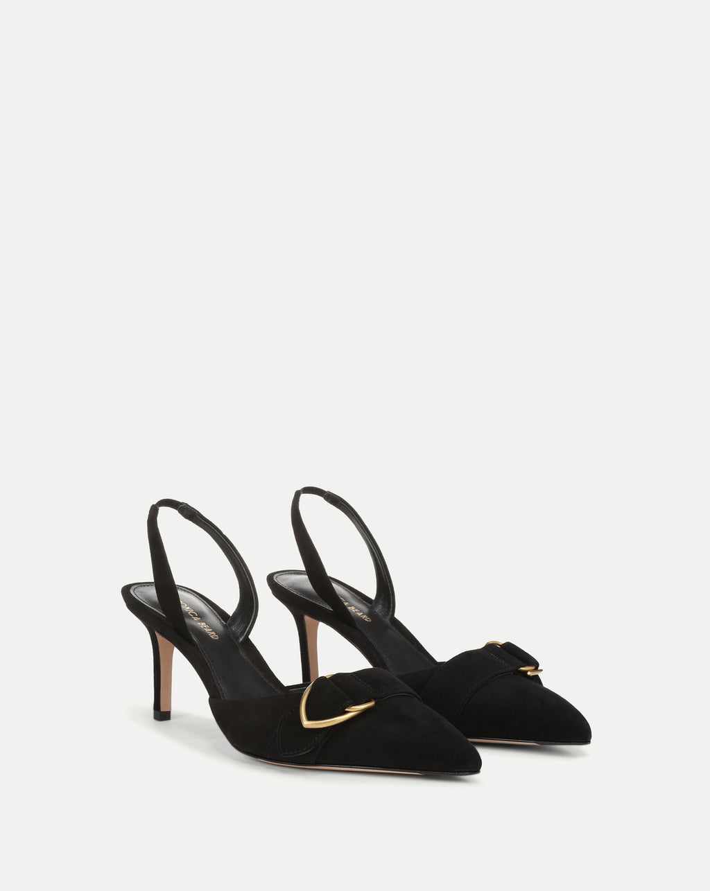 Veronica Beard Loralyn Slingback Buckle Heel - Black
