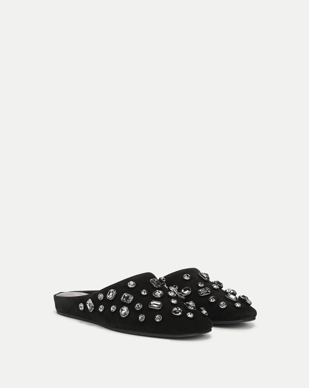 Veronica Beard Narcisa Embellished Mule - Black