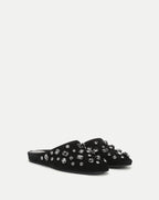 Veronica Beard Narcisa Embellished Mule - Black
