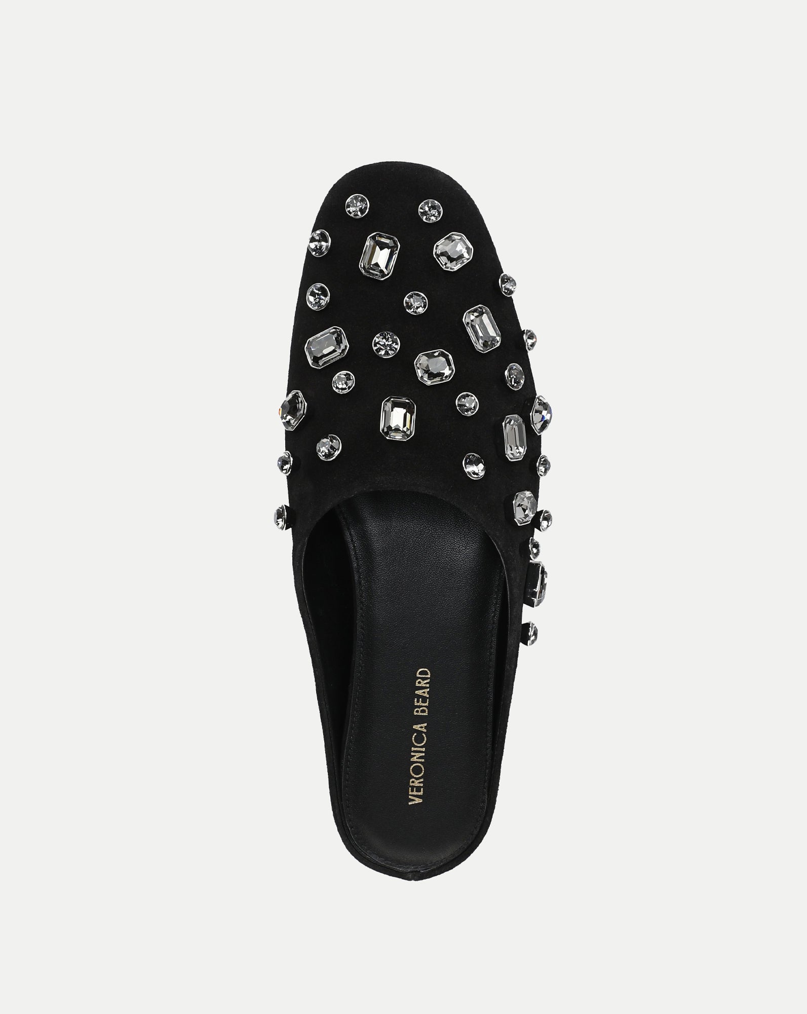 Veronica Beard Narcisa Embellished Mule - Black